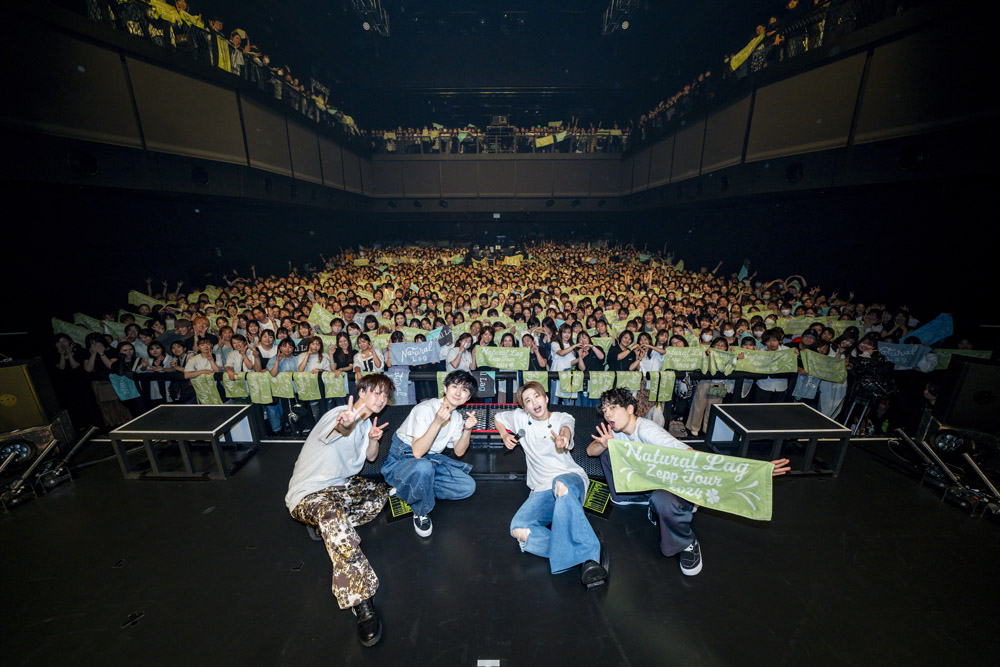 Da-iCE 花村想太がボーカルを務めるバンド「Natural Lag」、初となる東阪Zepp Tourを完走!!