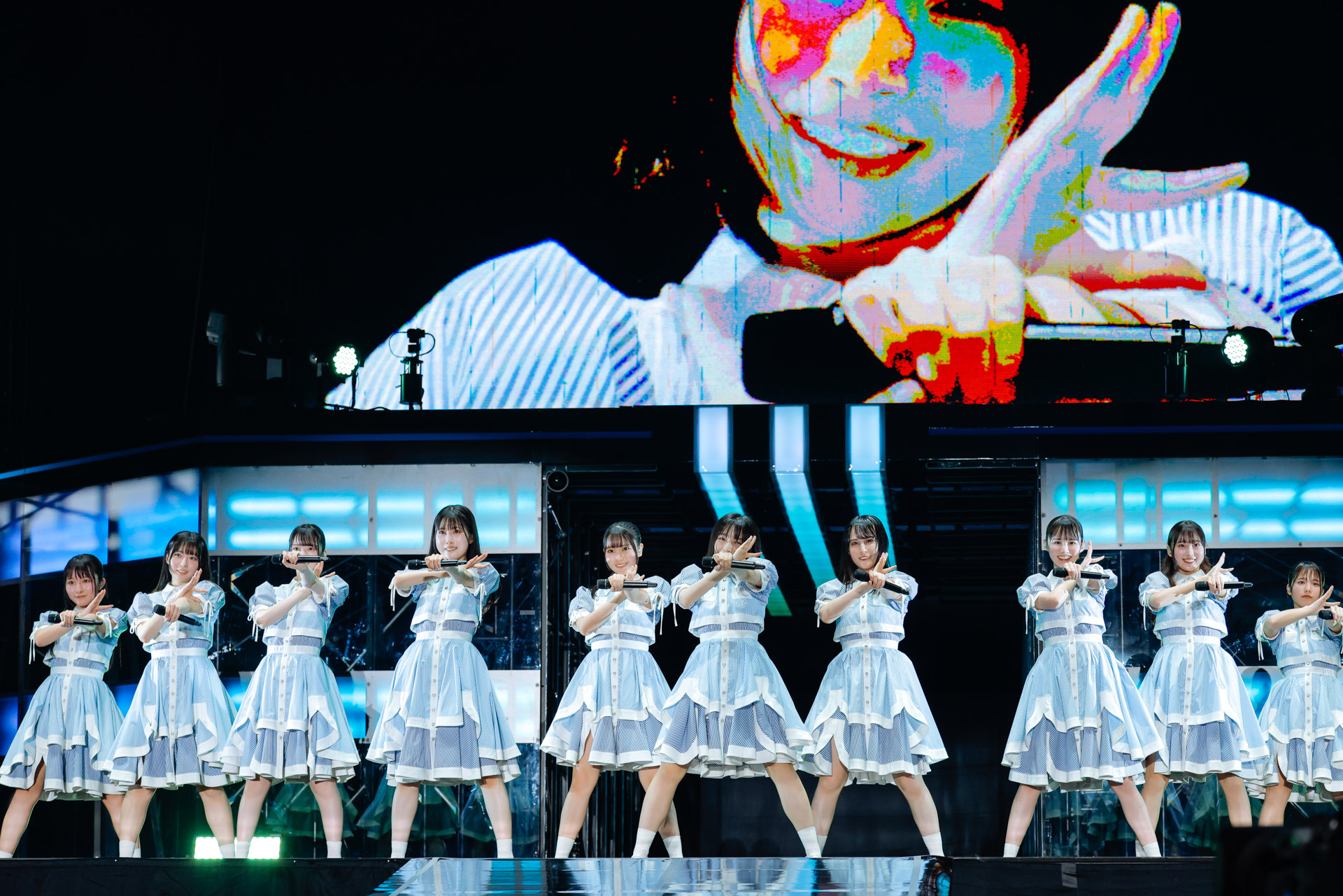 【ライブレポート】日向坂46の新メンバー10人が初パフォーマンスに挑んだ!個性あふれる特技と歌で、代々木を揺らす