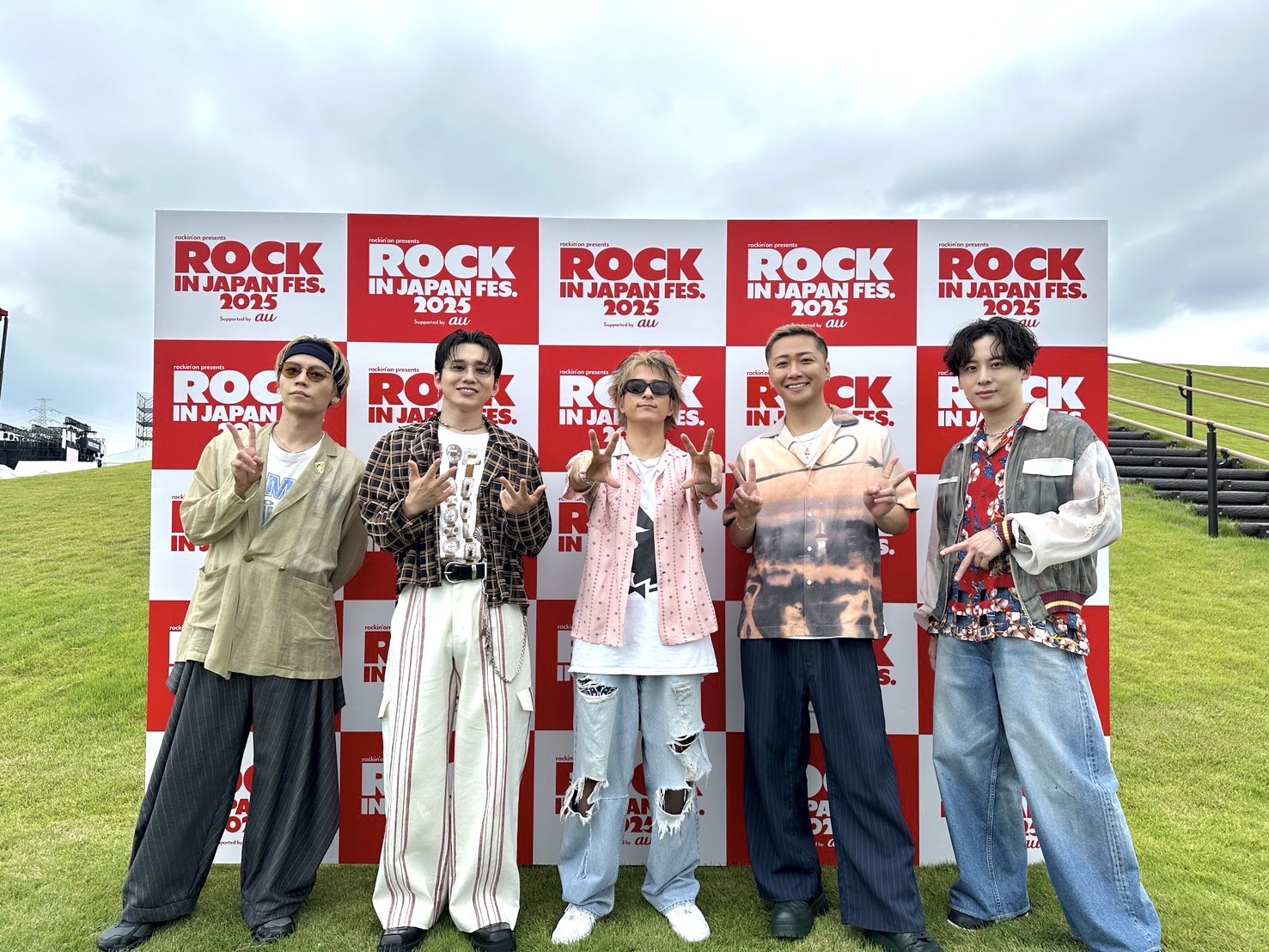 Da-iCE「ROCK IN JAPAN FESTIVAL 2025」に出演！会場を熱気の渦に巻き込む圧巻のステージを披露！